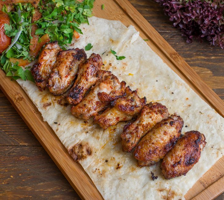 Wrap de Pollo Grillado